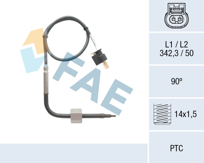 Sensor, exhaust gas temperature - 68004 FAE