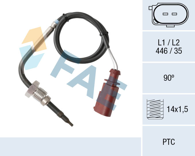 Sensor, exhaust gas temperature - 68011 FAE