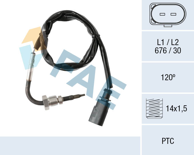 Sensor, exhaust gas temperature - 68019 FAE