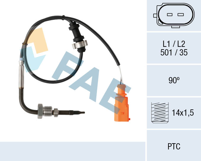 Sensor, exhaust gas temperature - 68024 FAE