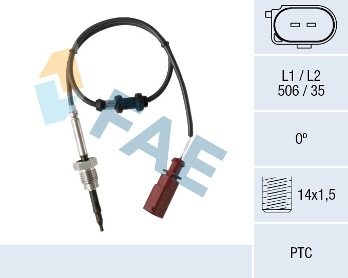 Sensor, exhaust gas temperature - 68026 FAE