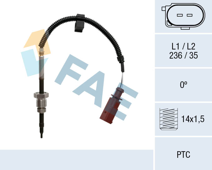 Sensor, exhaust gas temperature - 68033 FAE