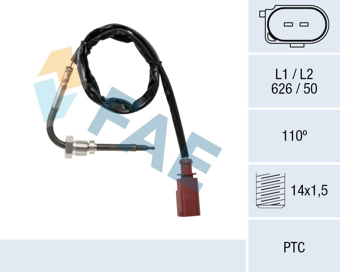 Sensor, exhaust gas temperature - 68042 FAE