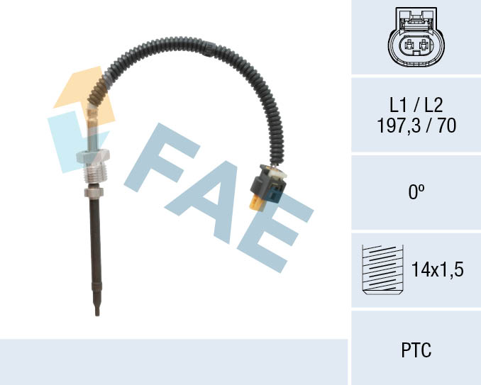 Sensor, exhaust gas temperature - 68043 FAE