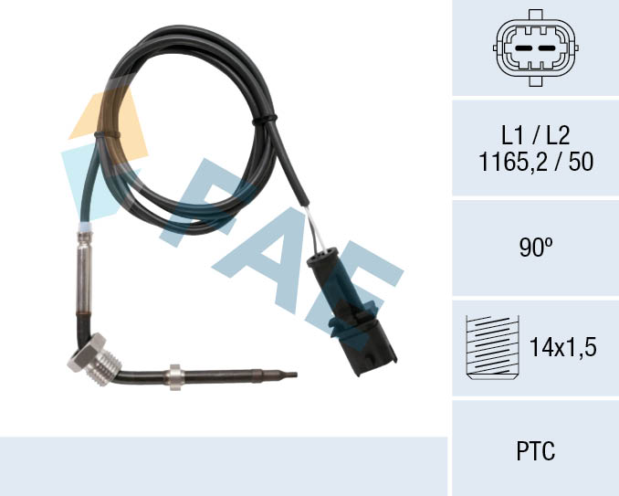 Sensor, exhaust gas temperature - 68044 FAE