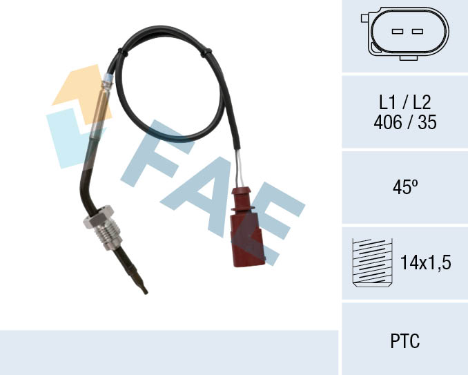 Sensor, exhaust gas temperature - 68049 FAE