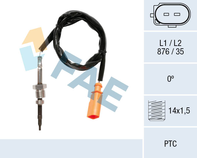 Sensor, exhaust gas temperature - 68057 FAE