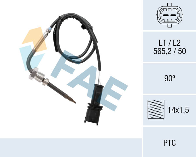 Sensor, exhaust gas temperature - 68074 FAE
