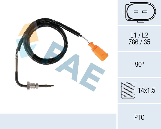 Sensor, exhaust gas temperature - 68079 FAE