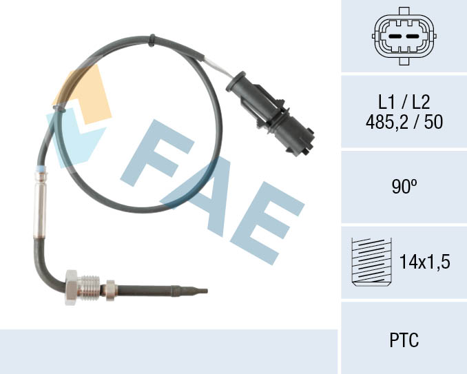 Sensor, exhaust gas temperature - 68080 FAE