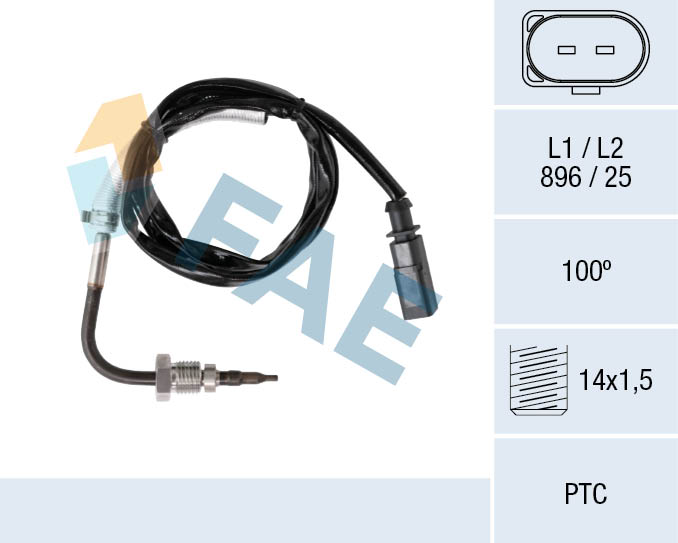 Sensor, exhaust gas temperature - 68093 FAE