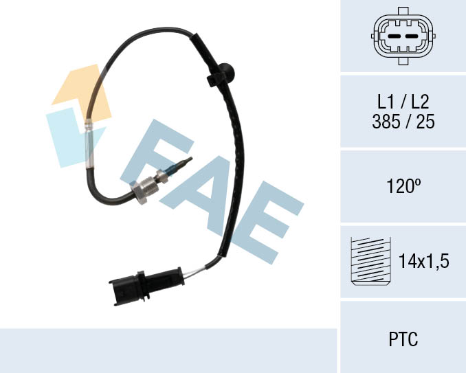 Sensor, exhaust gas temperature - 68096 FAE