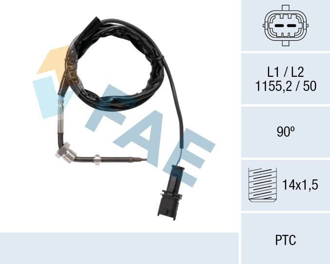 Sensor, exhaust gas temperature - 68123 FAE