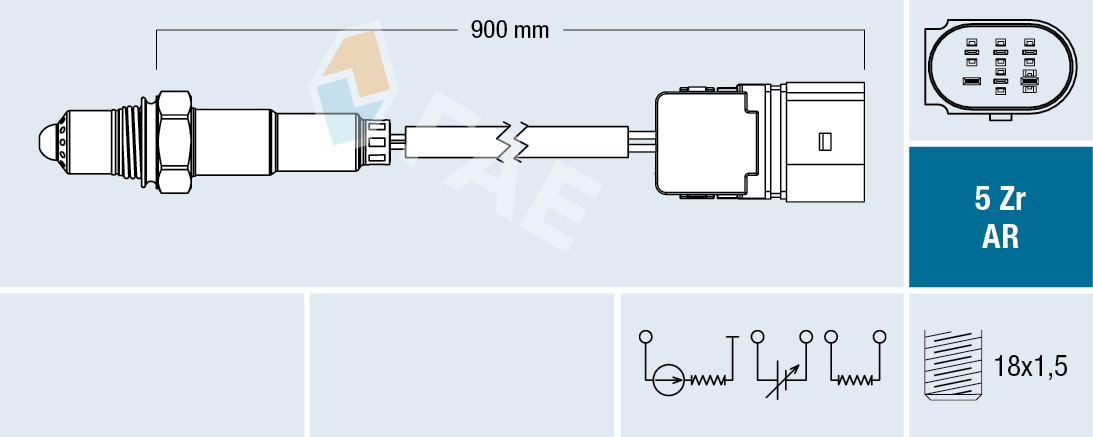 Lambda Sensor - 75021 FAE
