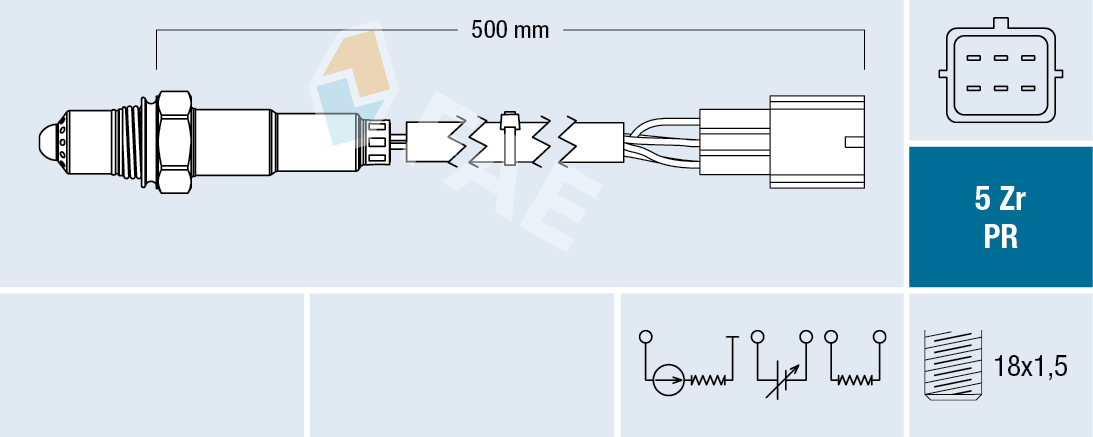 Lambda Sensor - 75041 FAE