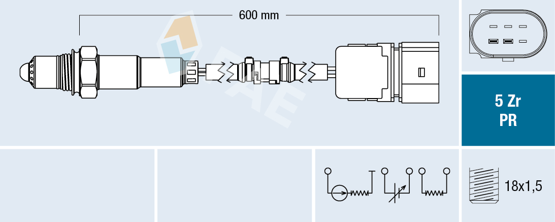 Lambda Sensor - 75042 FAE