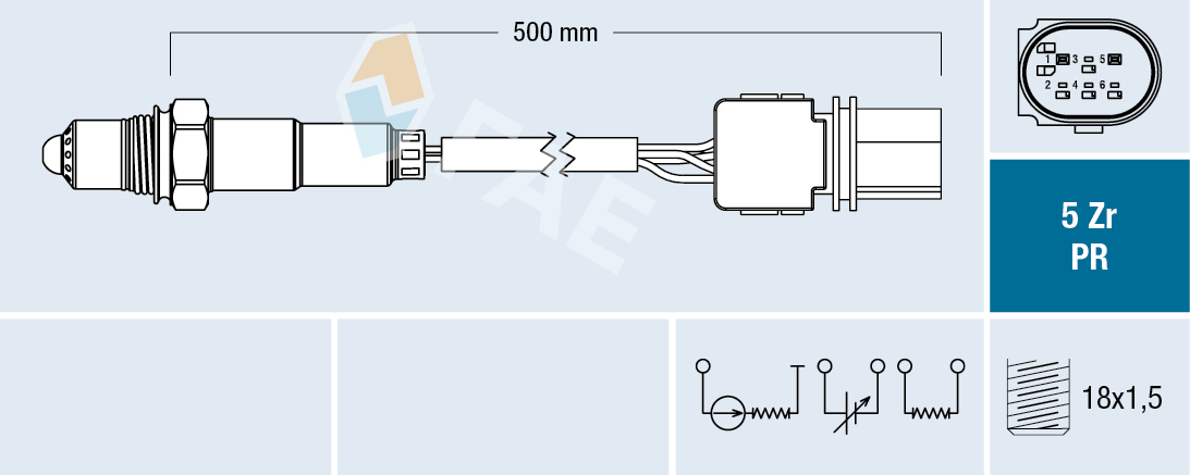 Lambda Sensor - 75060 FAE