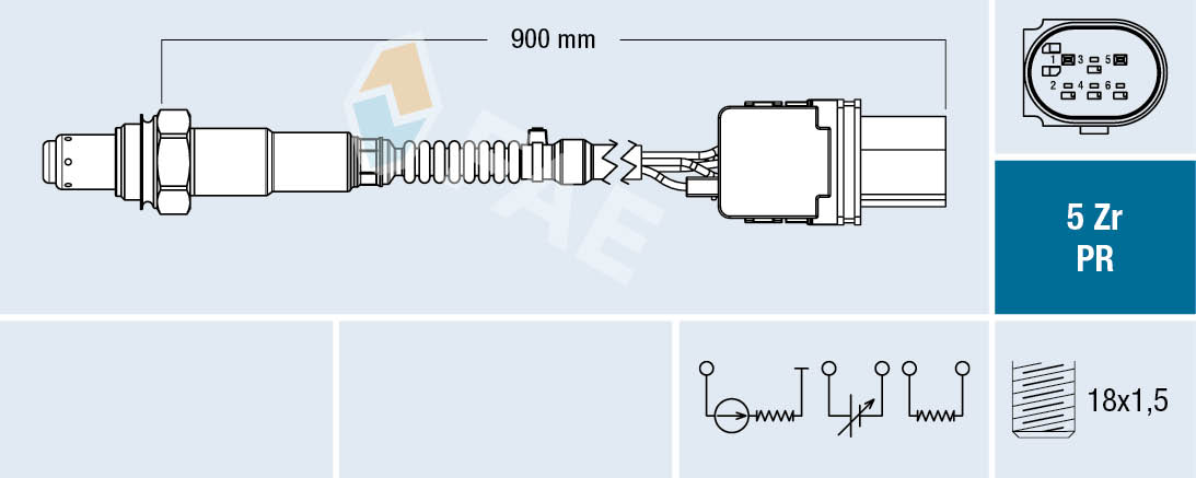 Lambda Sensor - 75075 FAE