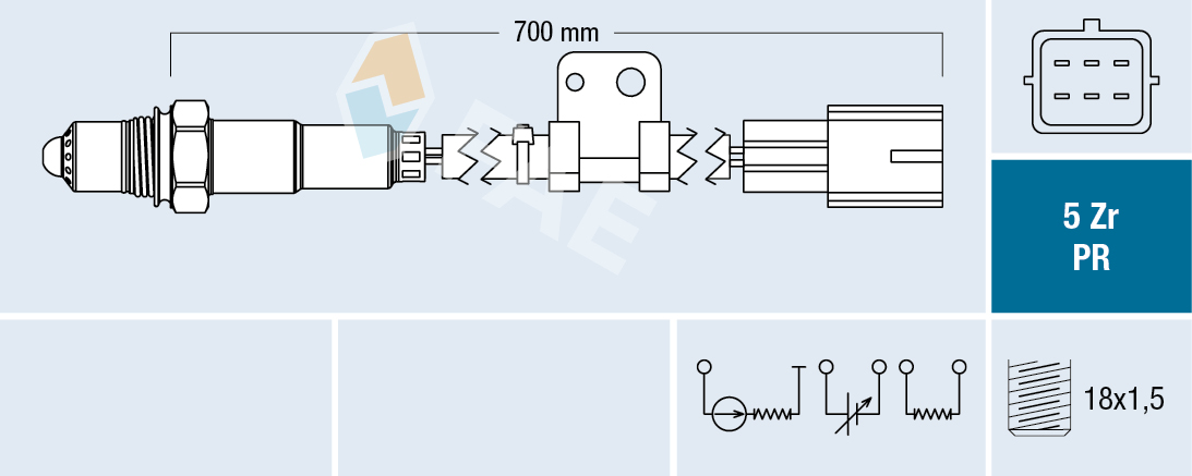 Lambda Sensor - 75090 FAE