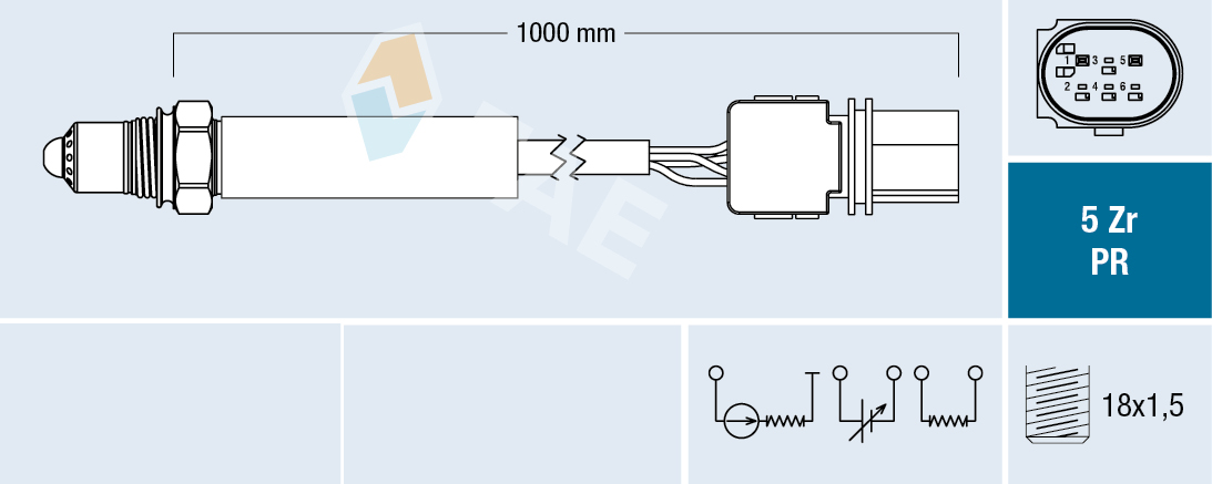 Lambda Sensor - 75114 FAE