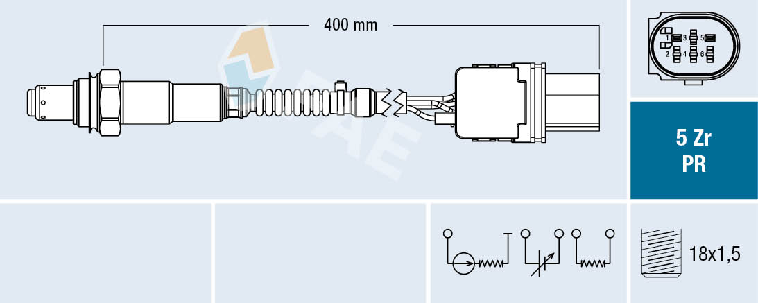 Лямбда-зонд - 75123 FAE