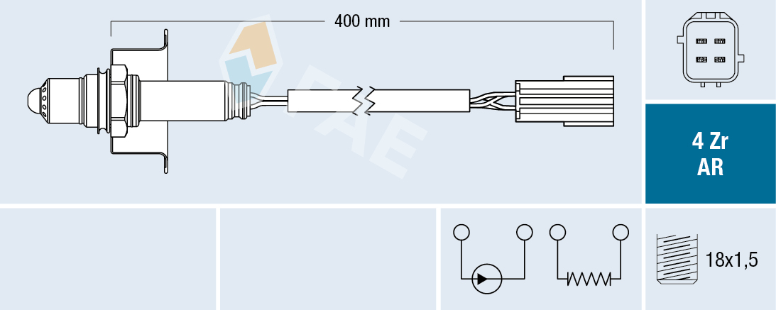 Lambda Sensor - 75613 FAE