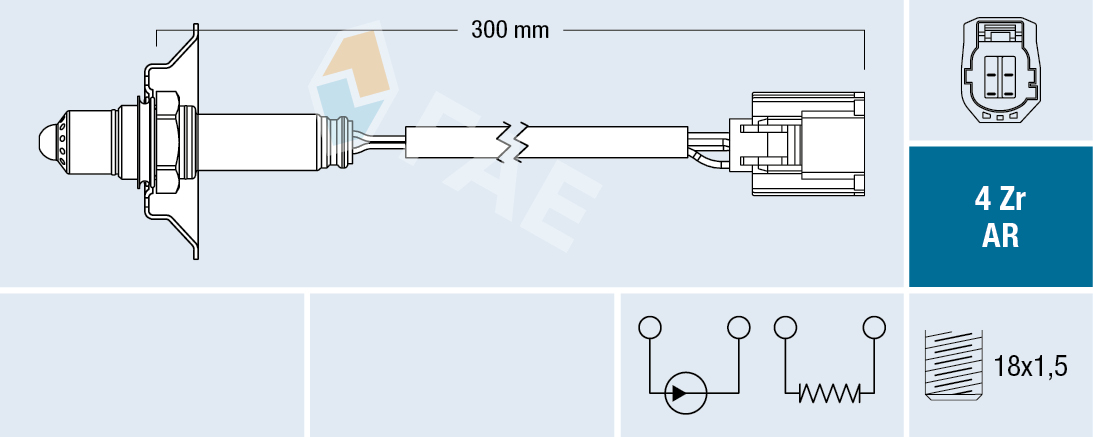 Lambda Sensor - 75624 FAE