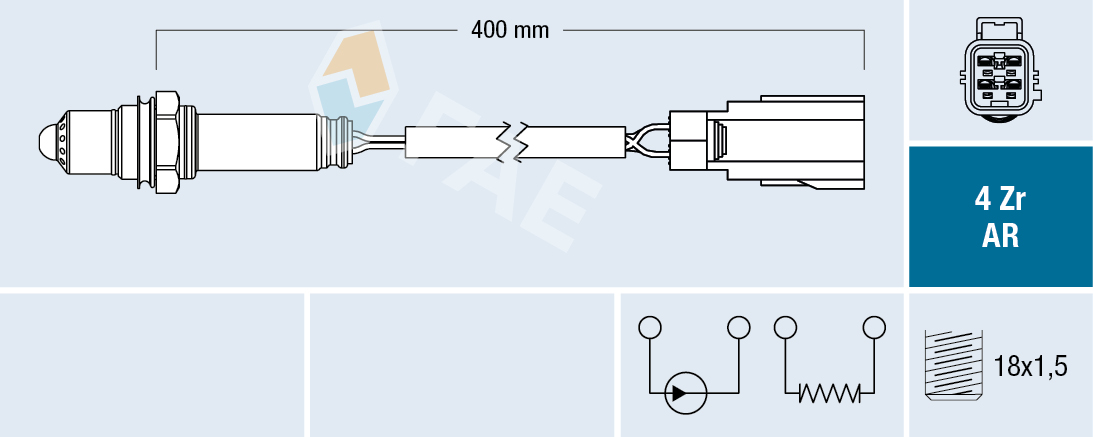 Lambda Sensor - 75630 FAE