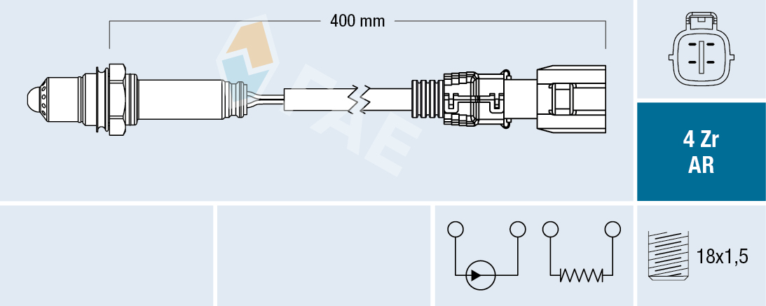 Lambda Sensor - 75639 FAE
