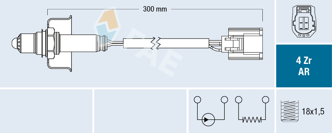 Lambda Sensor - 75644 FAE