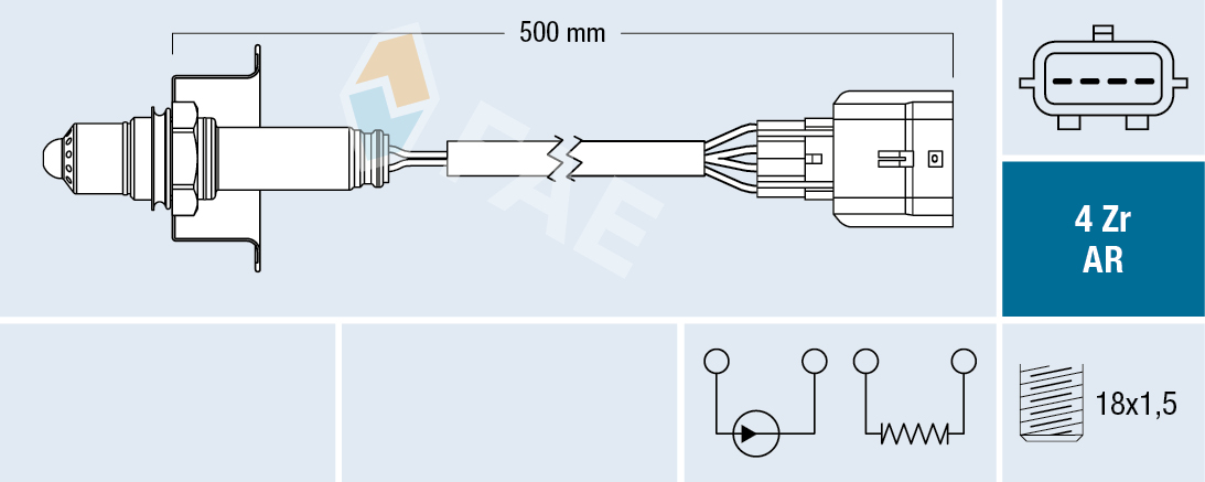 Lambda Sensor - 75646 FAE