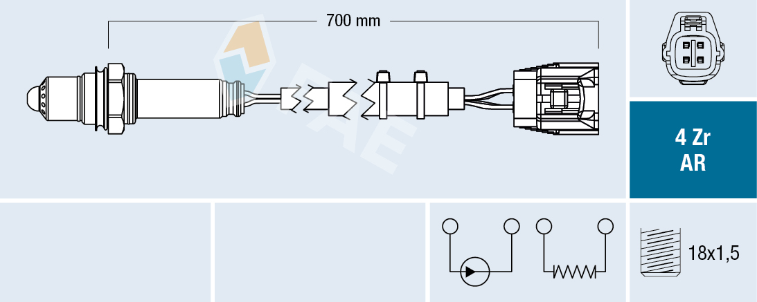 Lambda Sensor - 75652 FAE