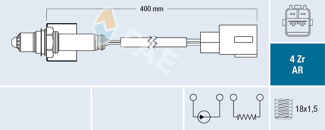 Lambda Sensor - 75654 FAE