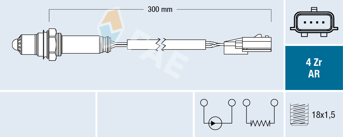 Lambda Sensor - 75661 FAE