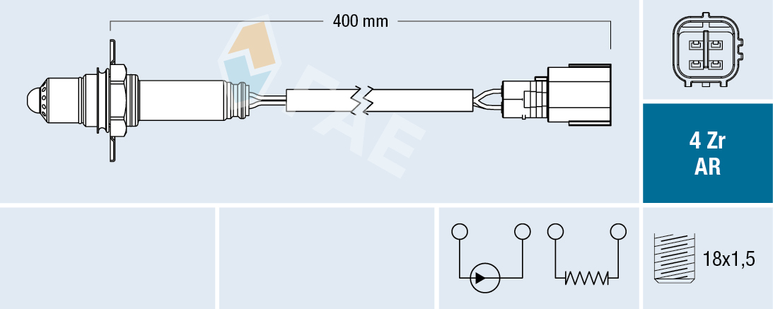 Lambda Sensor - 75662 FAE