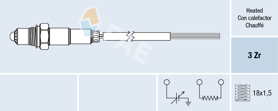 lambda jutiklis - 77003 FAE