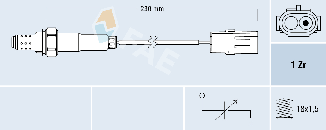 Sonda lambda - 77103 FAE