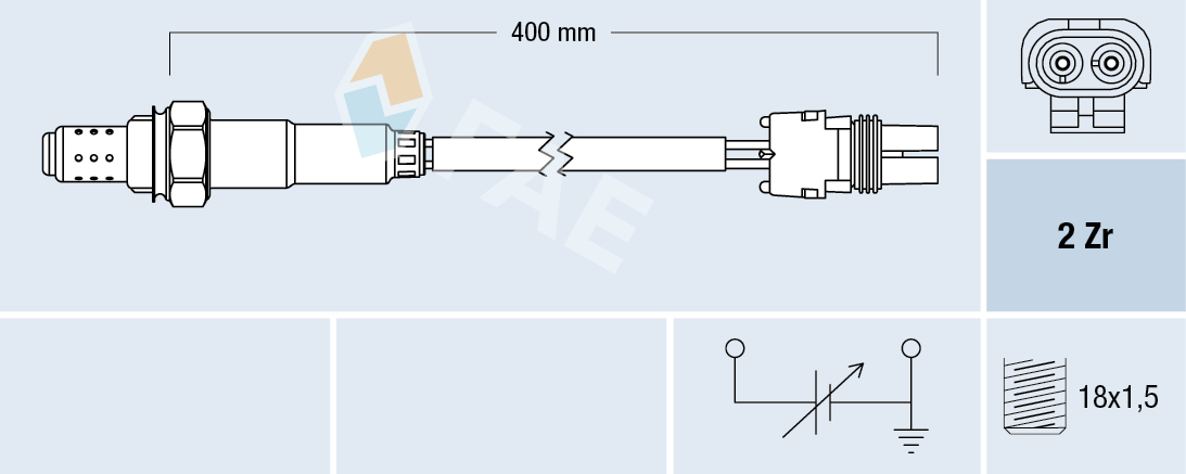 Sonda lambda - 77104 FAE