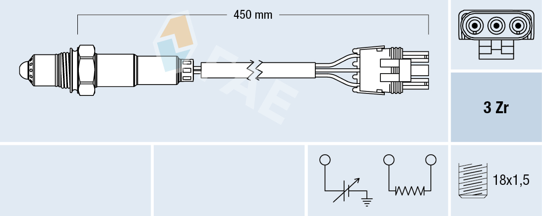 Lambda Sensor - 77117 FAE