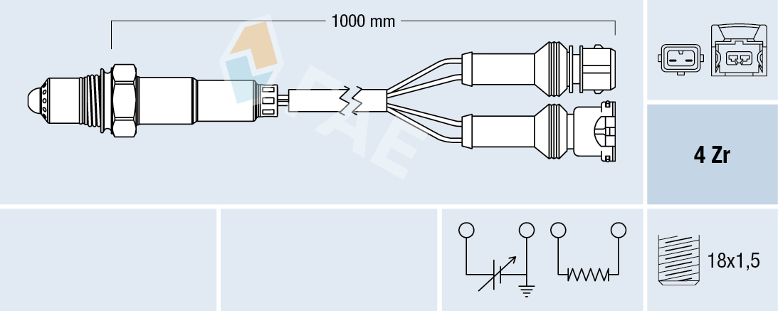 Lambda Sensor - 77124 FAE