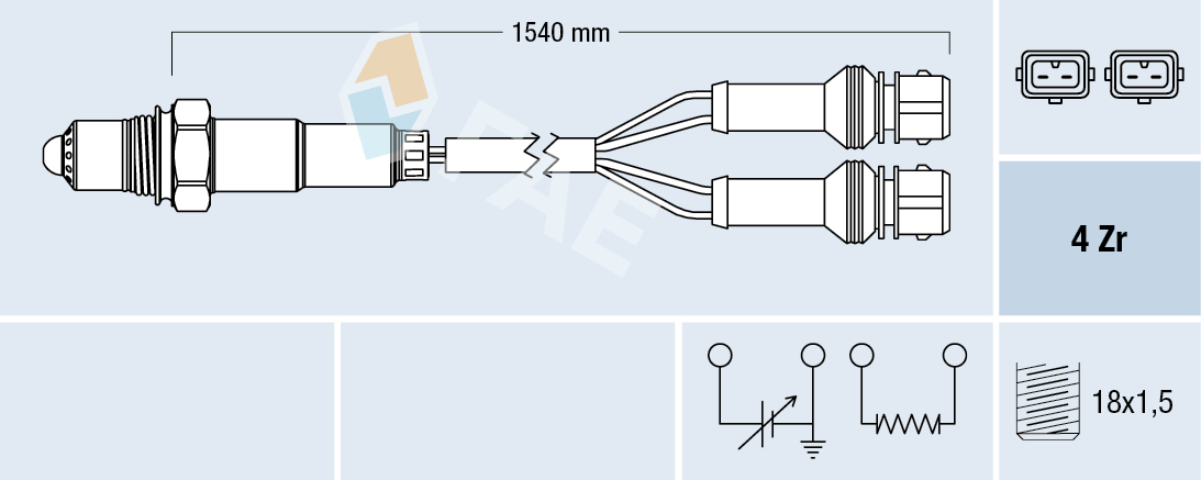 Lambda Sensor - 77127 FAE