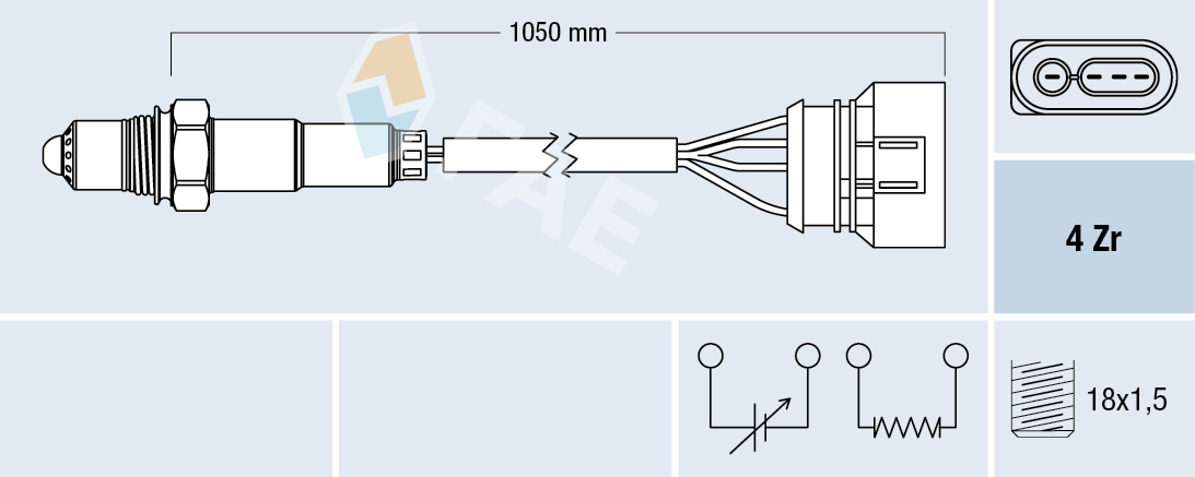 Sonda lambda - 77134 FAE