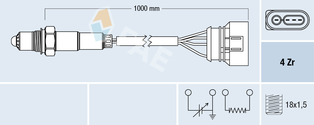 Sonda lambda - 77137 FAE