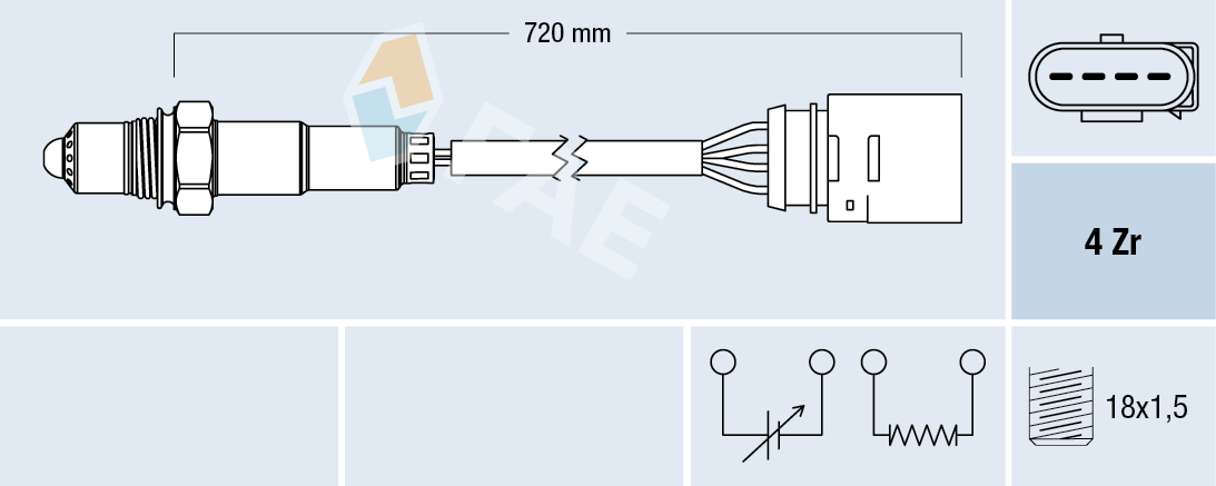Sonda lambda - 77139 FAE