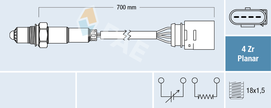 Lambda Sensor - 77141 FAE
