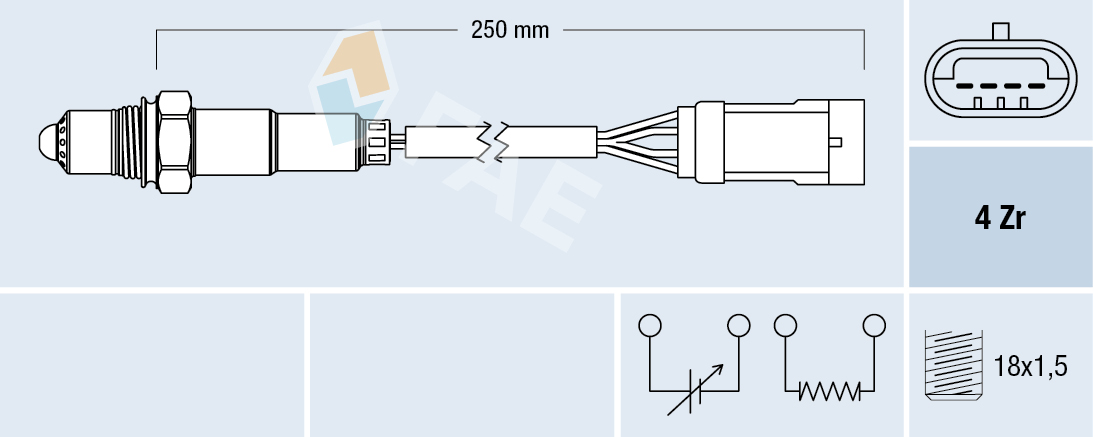 Lambda Sensor - 77151 FAE