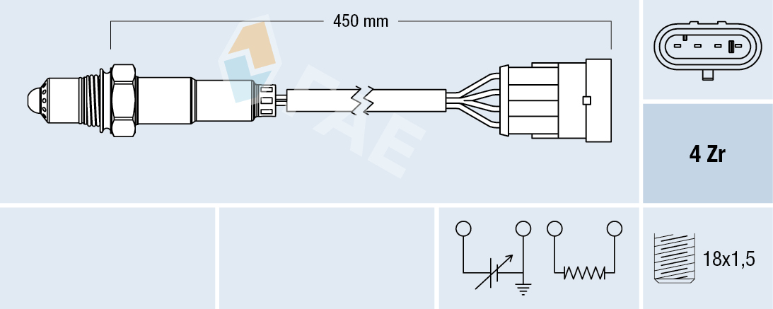 Sonda lambda - 77159 FAE