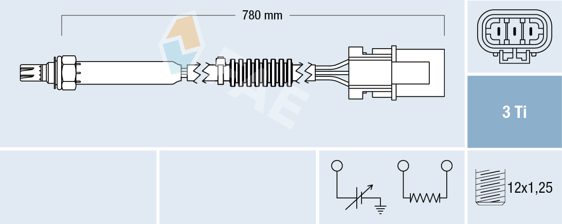 Lambda Sensor - 77181 FAE