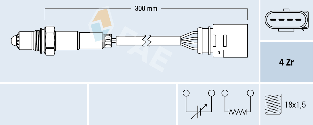 Sonda lambda - 77197 FAE