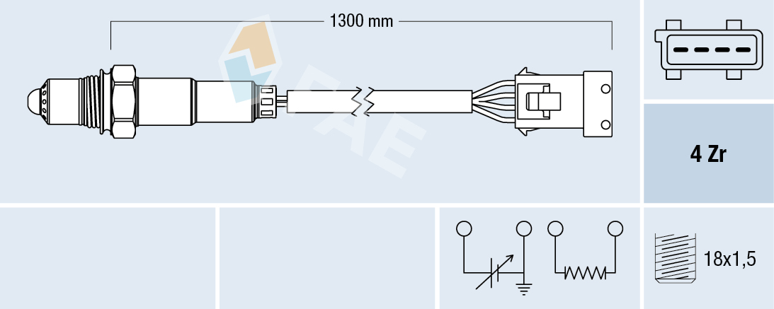 Sonda lambda - 77210 FAE